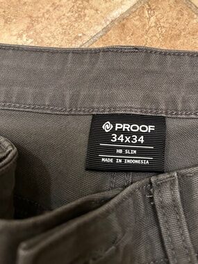 Huckberry PROOF Rover Pants 34x34